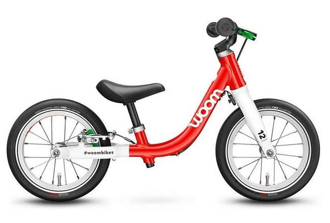 Odrážadlo Woom 1 Red 2023