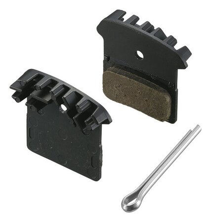 Platničky brzdové Shimano Metal s chladičom J04C 25 Párov