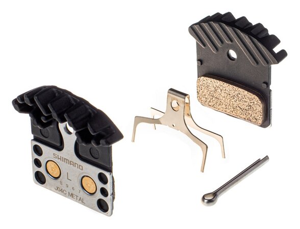 Platničky brzdové Shimano Metal s chladičom J04C Xtr/Xt/Slx/Alfine Platničky brzdové Shimano Metal s chladičom J04C Xtr/Xt/Slx/Alfine