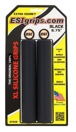 Gripy Esi Extra Chunky Black 6,75"/17 cm