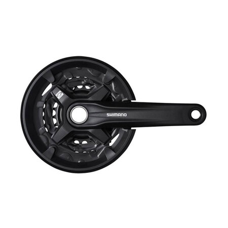 Shimano Stred Altus MT210 175mm 40/30/22 9-k. čierny s krytom