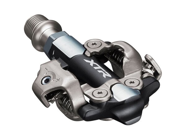 Pedále Shimano MTB M9100 SPD čierne + zarážky SM-SH51