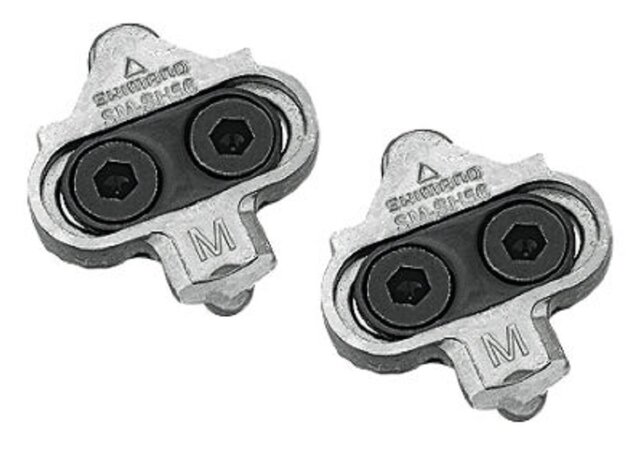 Zarážky Shimano SM-SH56 na pedále Strieborné