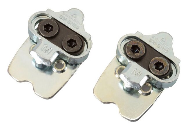 Zarážky Shimano SMSH56 SPD Strieborné