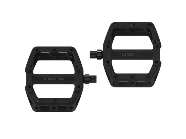 Súprava plochých pedálov Trek Line Elite Čierna