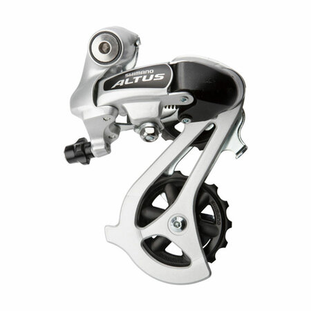 Prehadzovačka Shimano Altus M310 7/8-K, bez háku Strieborná