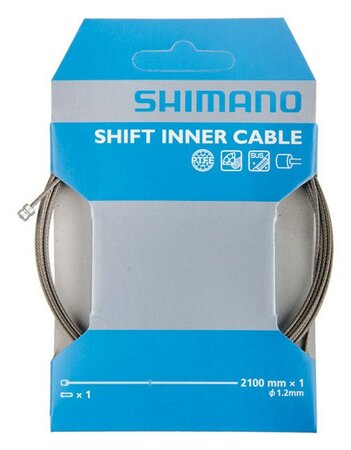 Lanko radiace Shimano 1,2x2100 mm Nerezové + Optislick povlak