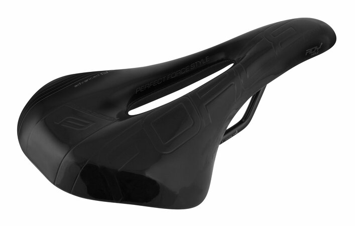 Sedlo Force Roy Hole + Športové Čierna Mat/Les