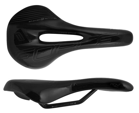 Sedlo Force Roy Hole + Športové Čierna Mat/Les