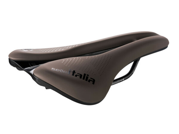 Cyklistické sedlo Selle Italia NOVUS Boost EVO Gravel TM Superflow Brown Cyklistické sedlo Selle Italia NOVUS Boost EVO Gravel TM Superflow Brown