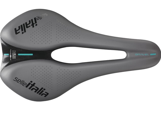 Cyklistické sedlo Selle Italia NOVUS Boost EVO Gravel TM Superflow Grey