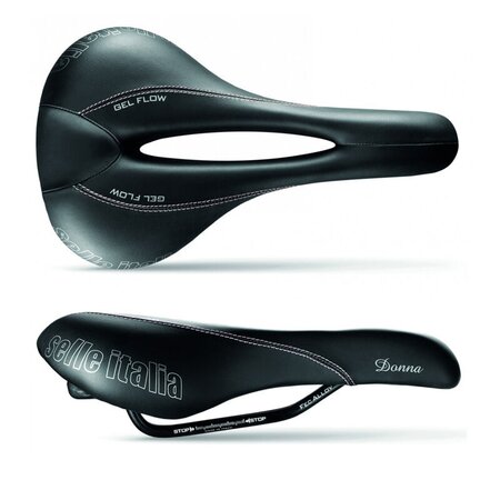Cyklistické sedlo Selle Italia Donna Flow Black