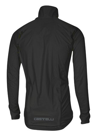 Pánska bunda Castelli Emergency Rain Black