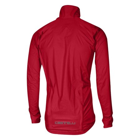 Pánska bunda Castelli Emergency Rain Red