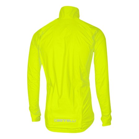 Pánska bunda Castelli Emergency Rain Yellow Fluo
