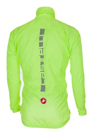 Pánska bunda Castelli Squadra Er Yellow Fluo