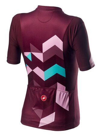 Dámsky dres Castelli Unlimited Jersey Sangria