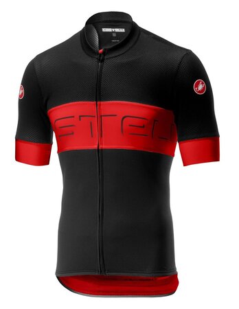 Pánsky dres Castelli Prologo 6 Black/Red