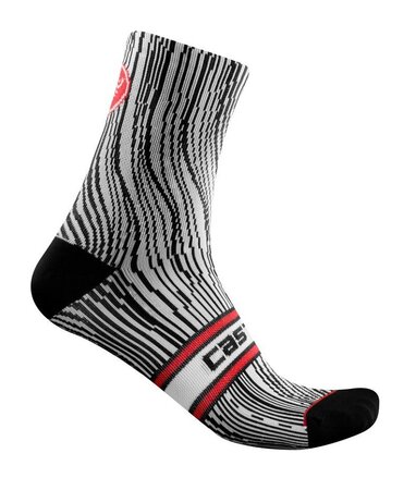 Ponožky Castelli Illusione Black/White