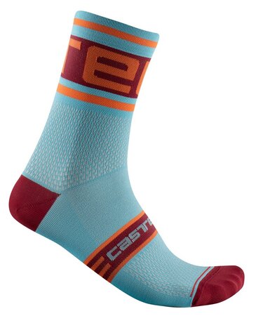 Ponožky Castelli Prologo 15 Celeste