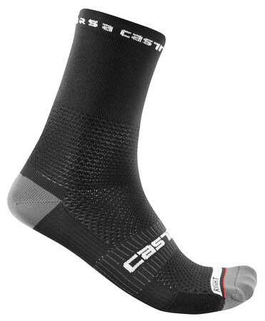 Ponožky Castelli Rosso Corsa Pro 15 Black