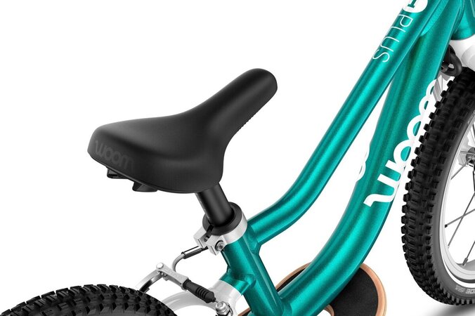 Detské odrážadlo Woom 1 GO Plus Metallic Turquoise