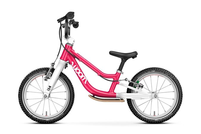 Detské odrážadlo Woom 1 GO Plus Powder Pink