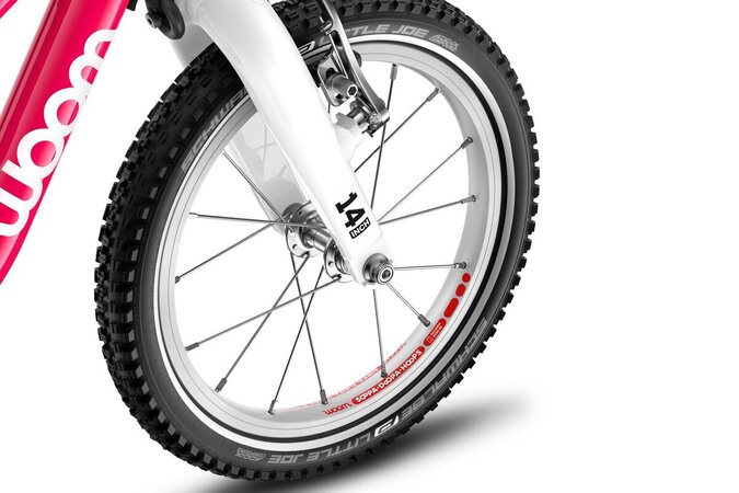 Detské odrážadlo Woom 1 GO Plus Powder Pink