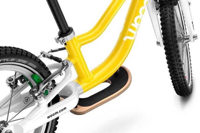 Detské odrážadlo Woom 1 GO Plus Vibrant Yellow