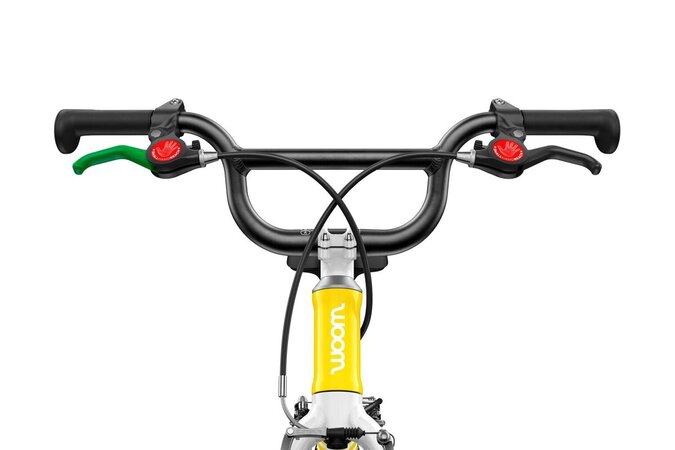 Detské odrážadlo Woom 1 GO Plus Vibrant Yellow