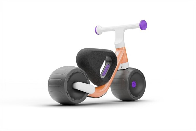 Odrážadlo Woom WOW Broskyňová