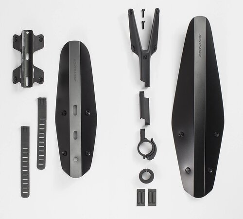 Univerzálna sada blatníkov Bontrager Black Univerzálna sada blatníkov Bontrager Black