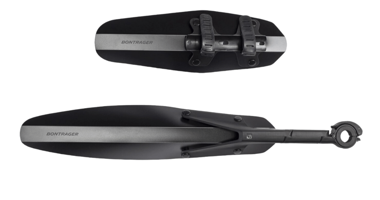 Univerzálna sada blatníkov Bontrager Black Univerzálna sada blatníkov Bontrager Black