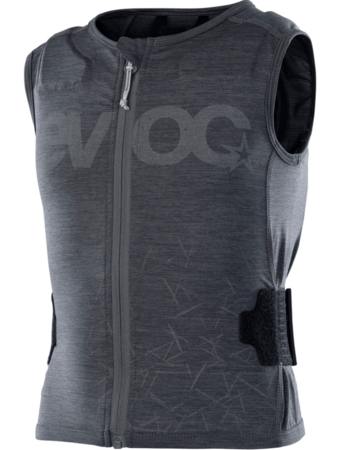 Detská ochranná vesta Evoc Protector Vest Kids Carbon Grey
