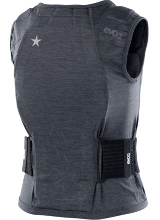 Detská ochranná vesta Evoc Protector Vest Kids Carbon Grey