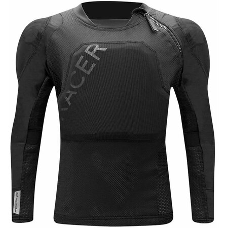 Cyklistický dres s integrovaným chráničom Racer Motion JKT Black