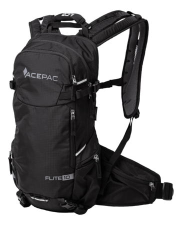 Cyklistický batoh Acepac Flite 10 MKIII Black