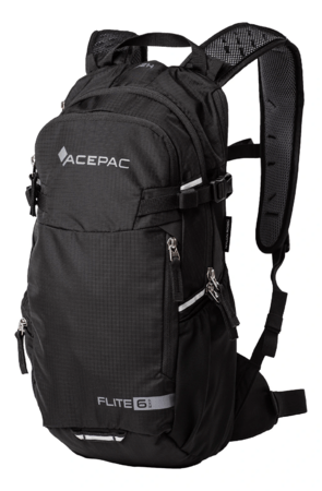 Cyklistický batoh Acepac Flite 6 Exp MKIII Black
