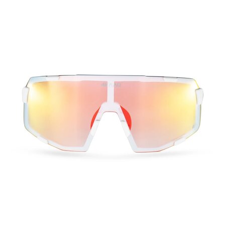 Cyklistické okuliare 4KAAD Axento Race La Vuelta White/Photochromic Red Revo