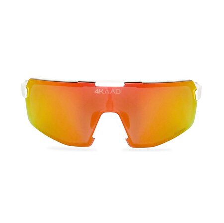 Cyklistické okuliare 4KAAD Beat Race Red White/Red Mirror