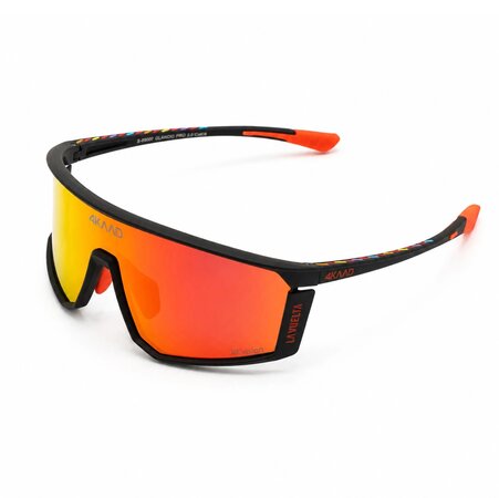 Cyklistické okuliare 4KAAD Clasico Pro La Vuelta Red/Red Multi Layer Mirror