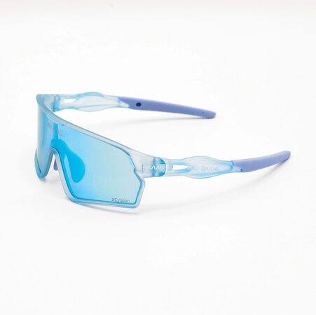 Cyklistické okuliare 4KAAD Skyran JR Blue Clear/Blue Mirror
