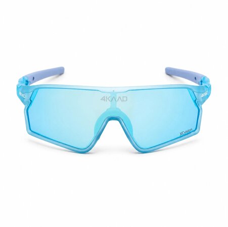 Cyklistické okuliare 4KAAD Skyran JR Blue Clear/Blue Mirror