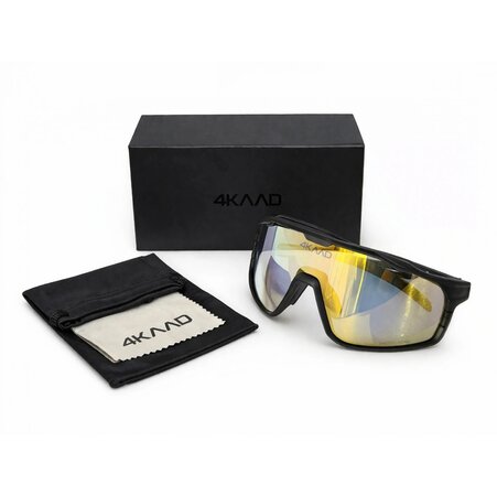 Cyklistické okuliare 4KAAD Solayne Matt Black/Photochromic Gold