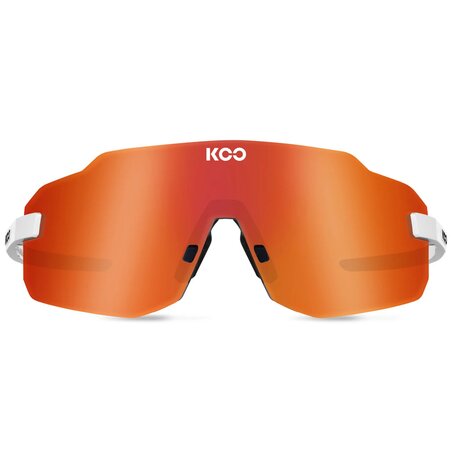 Cyklistické okuliare KOO Supernova White/Red Mirror
