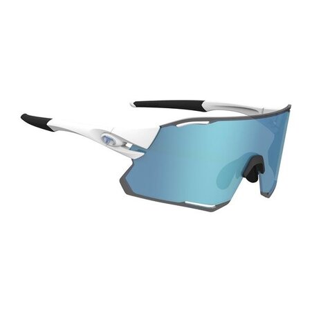Cyklistické okuliare Tifosi Rail Race Matte White (Clarion Blue/Clear)