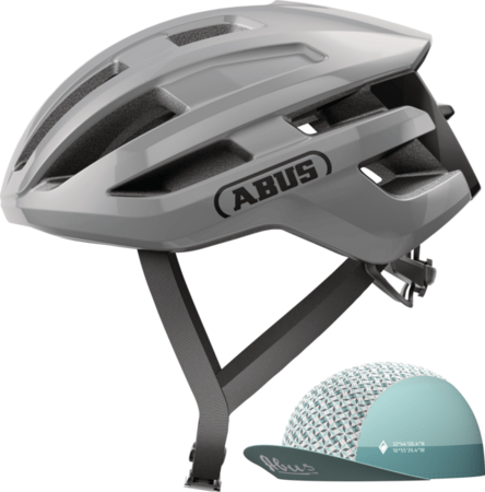 Cyklistická prilba Abus PowerDome ACE Race Grey