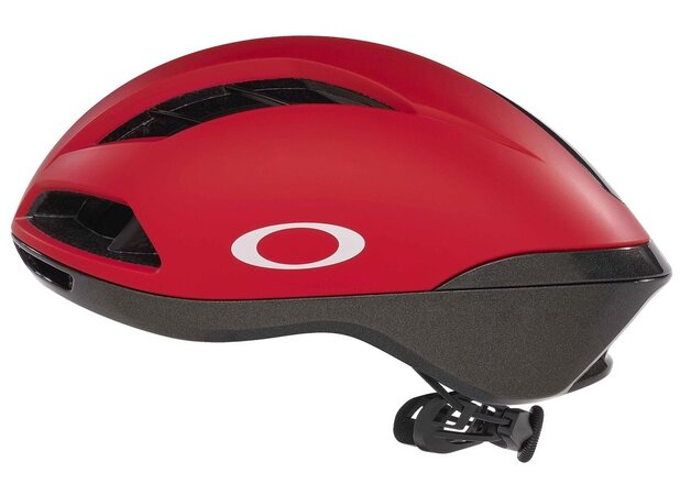 Cyklistická prilba Oakley Velo Stelvio MIPS EU Black/Red Pro