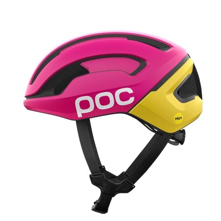 Cyklistická prilba POC Omne Air MIPS Rhos Red Matt/Citrine Yellow Matt