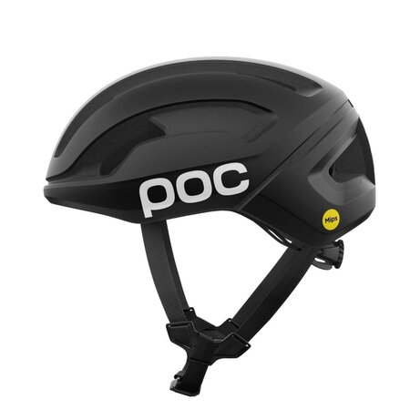 Cyklistická prilba POC Omne Air MIPS Uranium Black Matt/Hydrogen White w. Logo